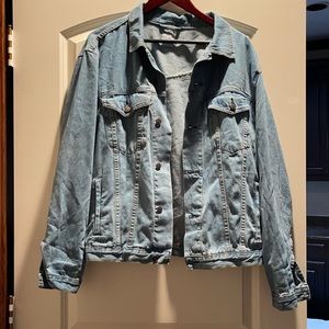 Princess Polly Oversized Western denim jacket